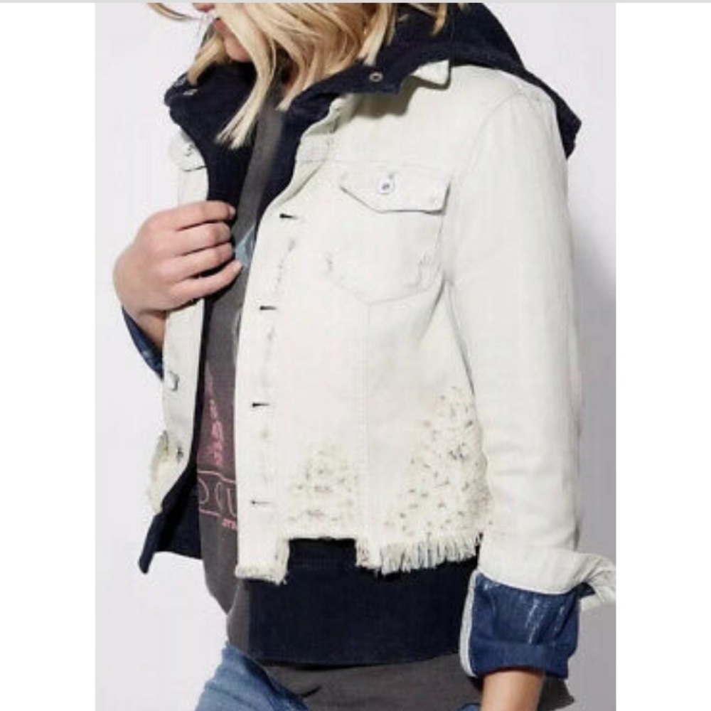 Free People Double Weave Denim Seen On Teen Wolf - Picture 3 of 8